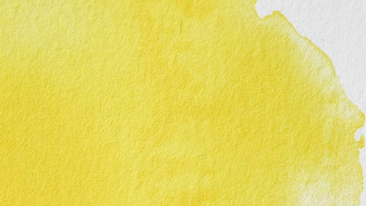 Cadmium Lemon watercolour paint