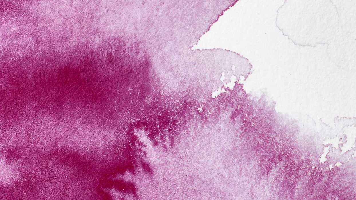 Permanent Magenta watercolour paint