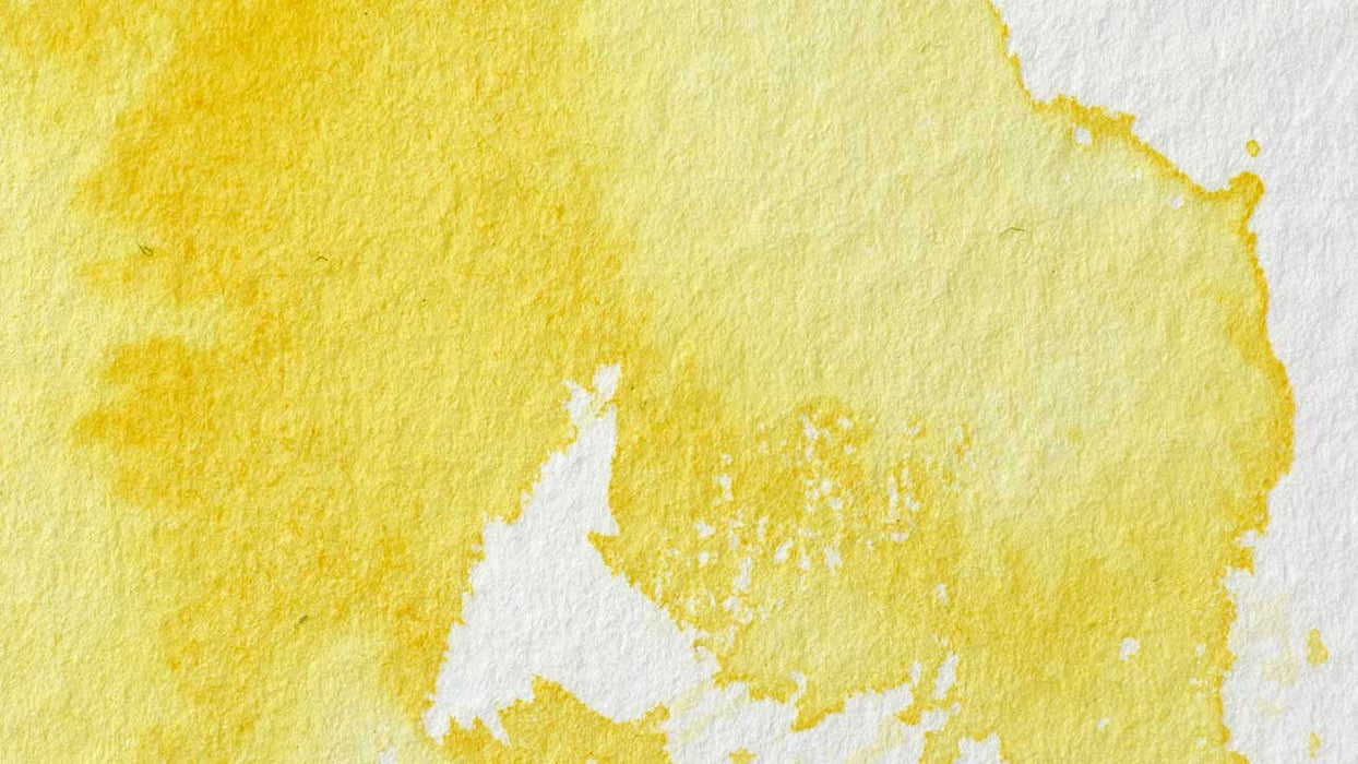 Transparent Yellow watercolour paint