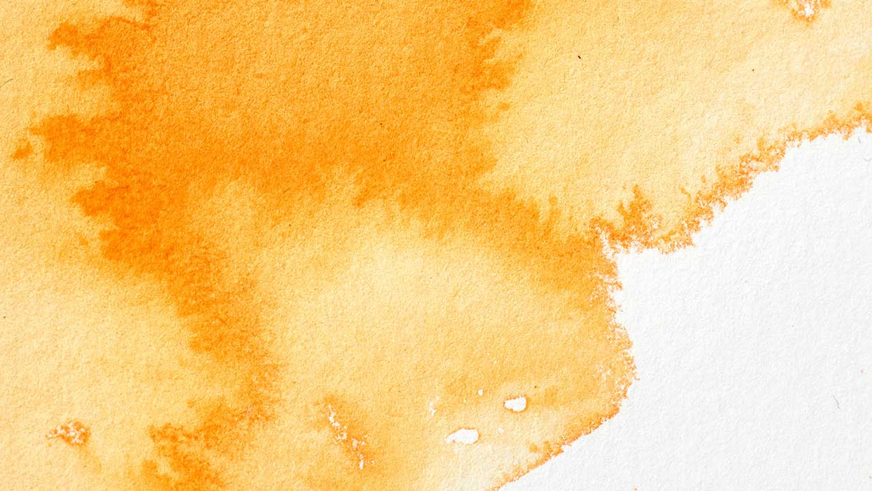 Winsor Orange watercolour paint