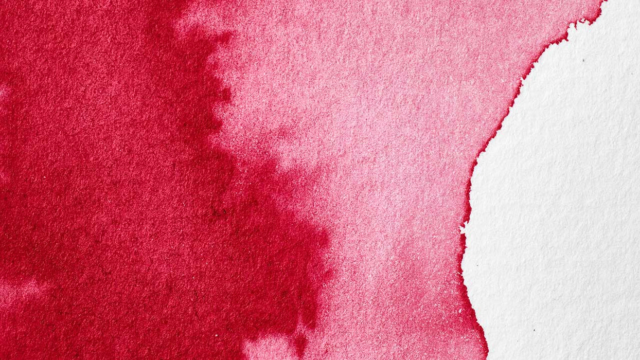 Permanent Carmine watercolour paint