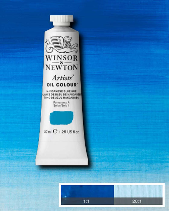 37ml Tube of Artist' Oil colour Manganese blue hue