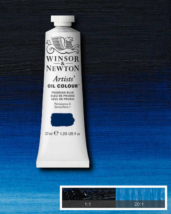 37ml Tube of Artist' Oil colour Prussian blue